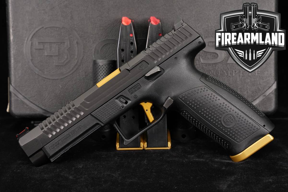 CZ P-10 F Competition 9mm Optics-Ready P10F P10 +3 MAGS & ORIG CASE