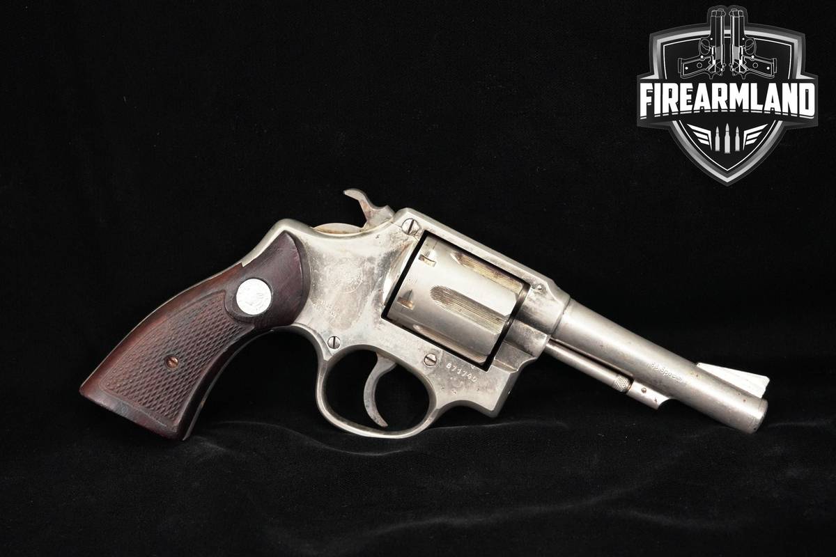 Taurus Model 80 38 Special 4" Stainless DA/SA