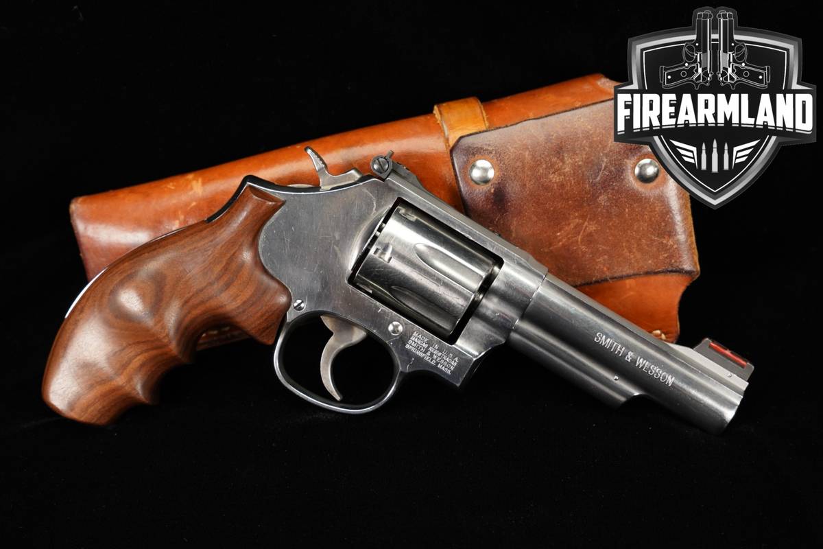 Smith & Wesson Model 66-6 Combat Magnum S&W 357 Mag 4" Satin Stainless