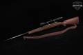 1986 Sturm Ruger M77 Rifle (M77R), Tang Safety .22-250 Rem. Blued & Walnut in Good Condition Image 2