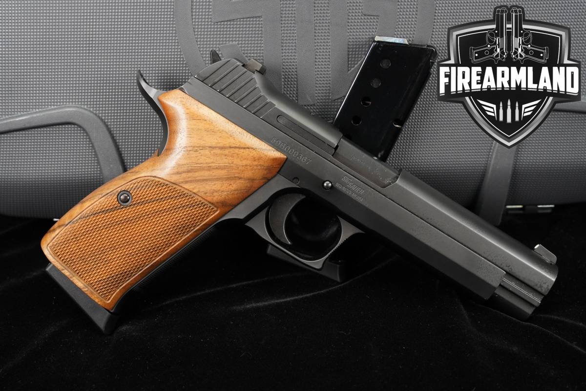 LIKE-NEW Sig Sauer P210A Standard 9mm 5" P210-A +2 MAGS, CASE
