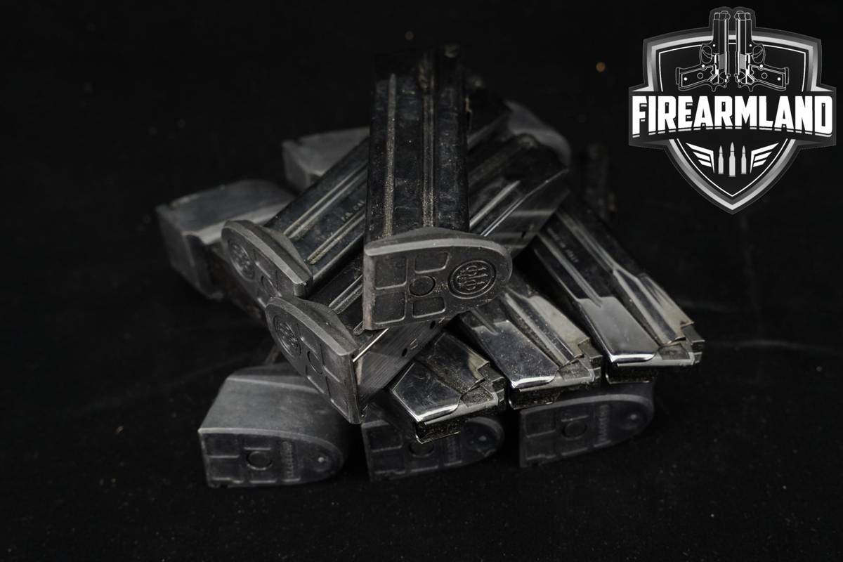 NINE (9) Beretta APX 17 & 19 Round Magazines 9mm Luger Mags