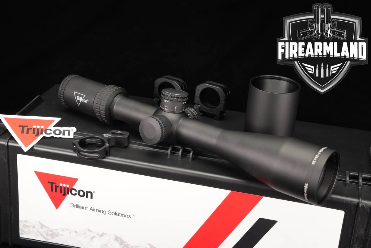 Trijicon Tenmile 4-24x50 Parallax Adjustment Red Illumination MRAD Scope