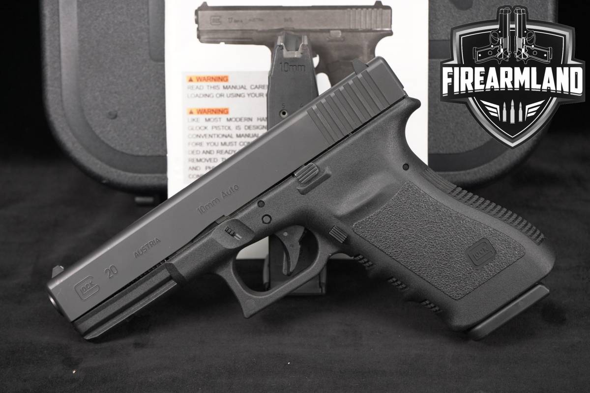 Glock 20 Gen3 G20 Gen 3 10mm 4.61" +2 MAGS & ORIG CASE