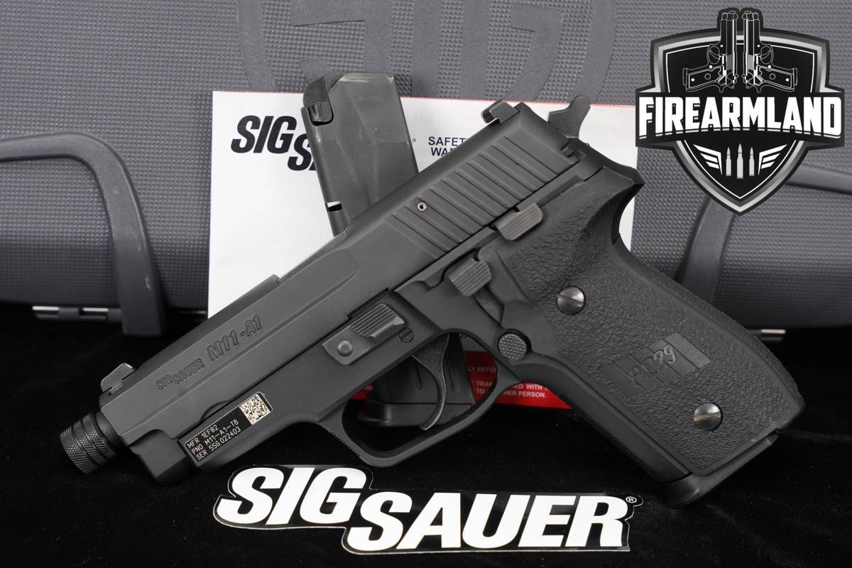 Sig Sauer M11-A1 TB 9mm 4.4" M11A1 Defense Pistol +2 MAGS & ORIG CASE