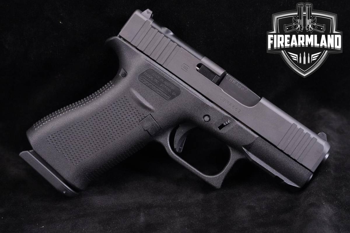 SLIMLINE Glock 43X MOS 9mm 3.41" G43X G43 X +2 MAGS & ORIG CASE