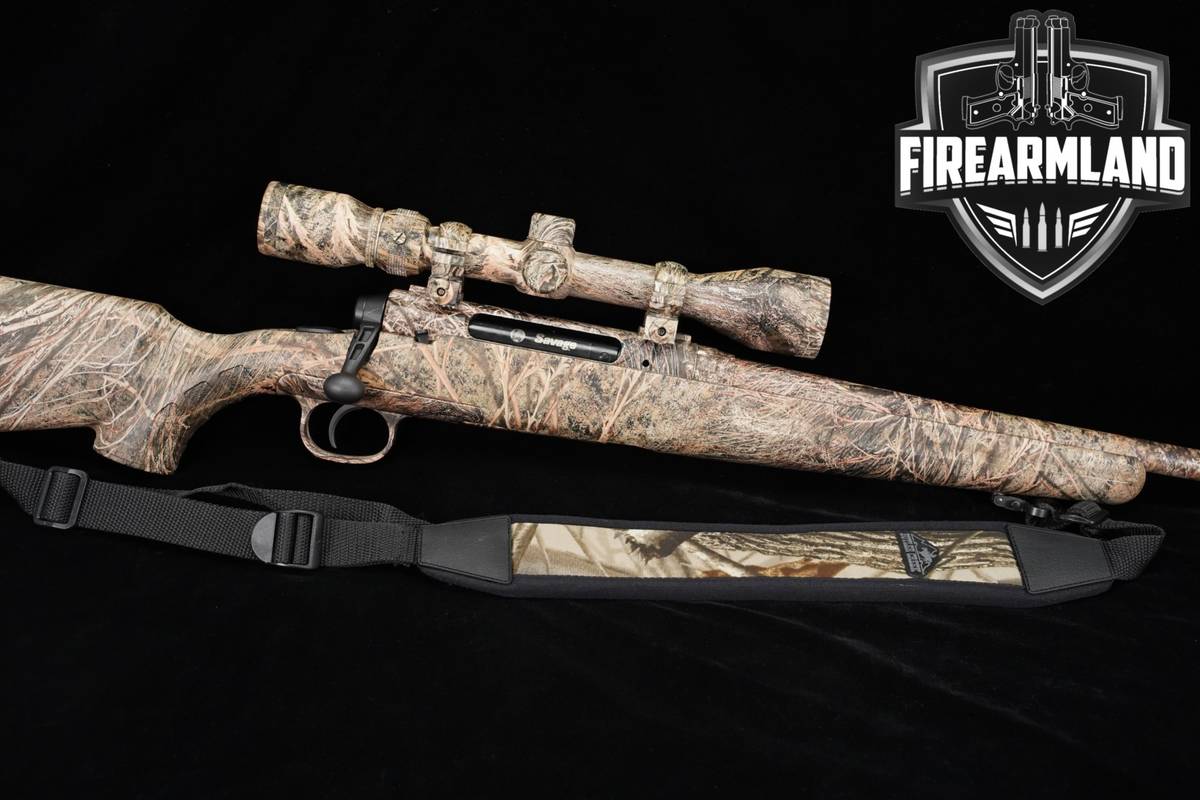Savage Arms Axis First Gen 223 Rem 22" Camouflage +BUSHNELL SCOPE