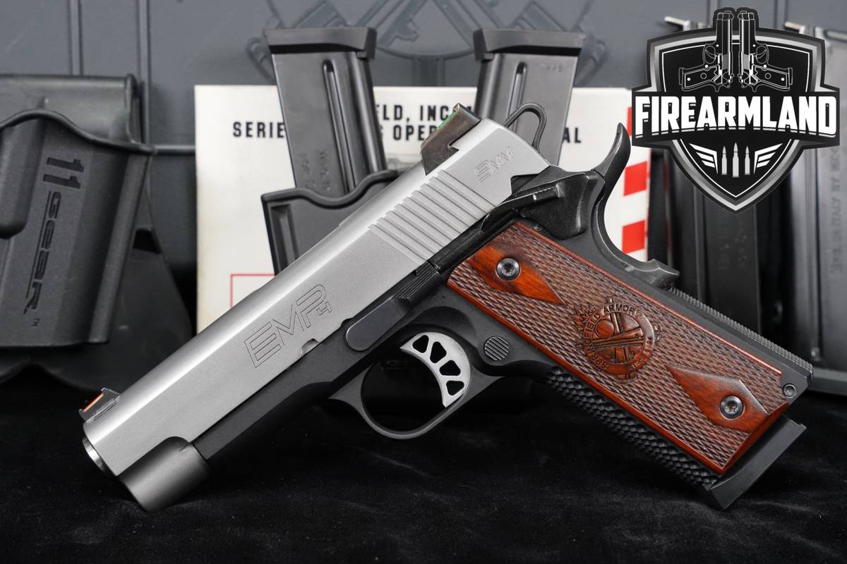 Springfield Armory 1911 EMP 4 Lightweight Champion 9mm +5 MAGS & ORIG CASE