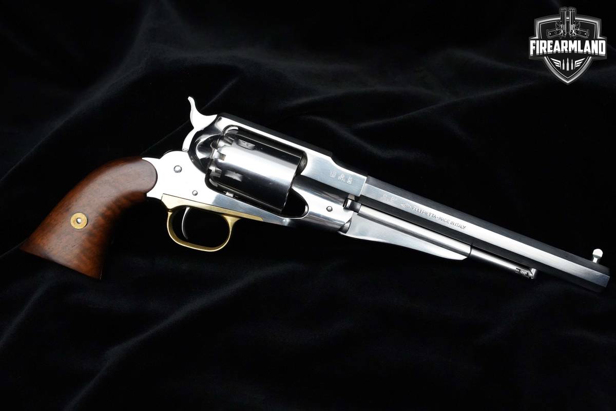 F.lli Pietta New Army 1858 44 BPM 8" Italy 6rd Percussion Revolver Pietta