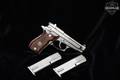1991 Beretta Model 84F Cheetah .380 ACP Nickel Plating in Good Condition Image 2