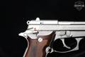 1991 Beretta Model 84F Cheetah .380 ACP Nickel Plating in Good Condition Image 3