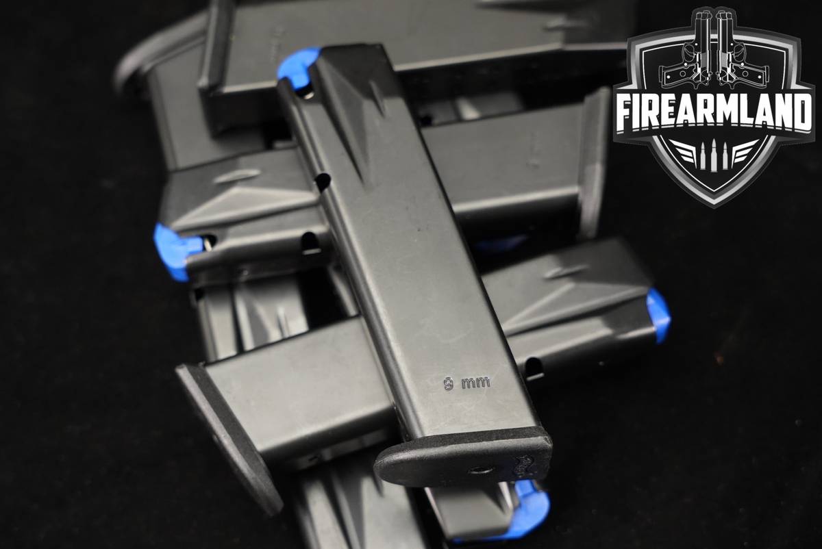 Walther EIGHT (8) PDP 18-Round Magazines 9mm Luger Mags