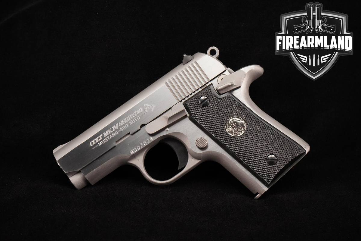 POCKET PONY 1990 Colt Mustang MK IV/ Series' 80 380-ACP Colt-Mustang OG-BOX
