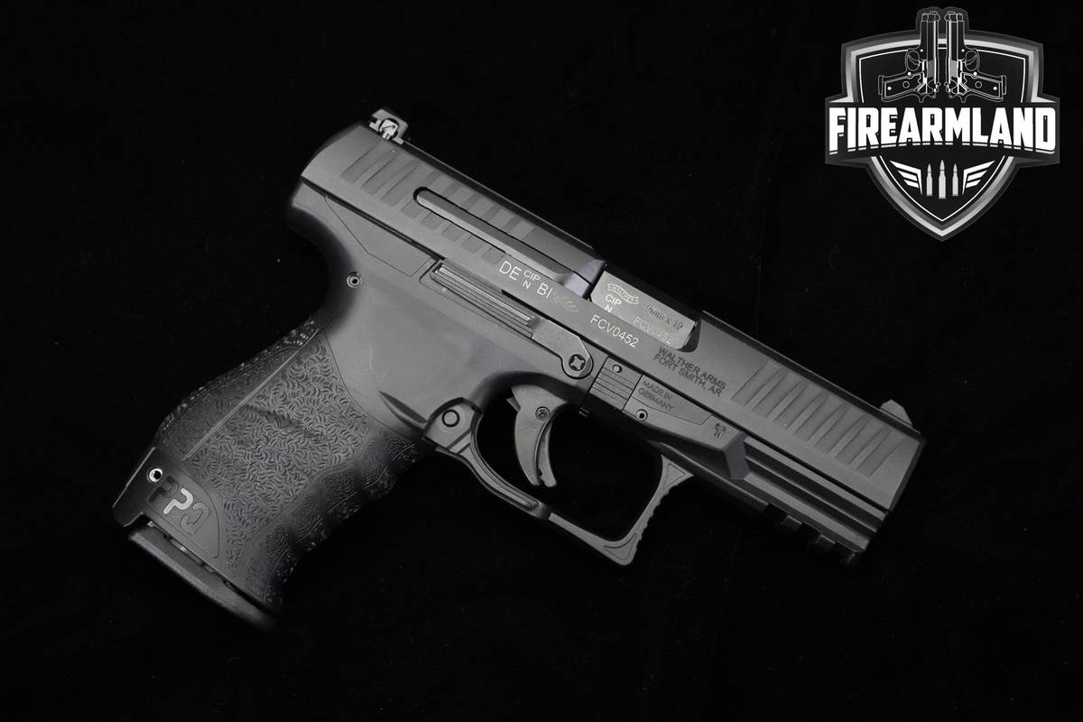 Walther PPQ 9mm 4" Walther +2 MAGS & ORIG BOX