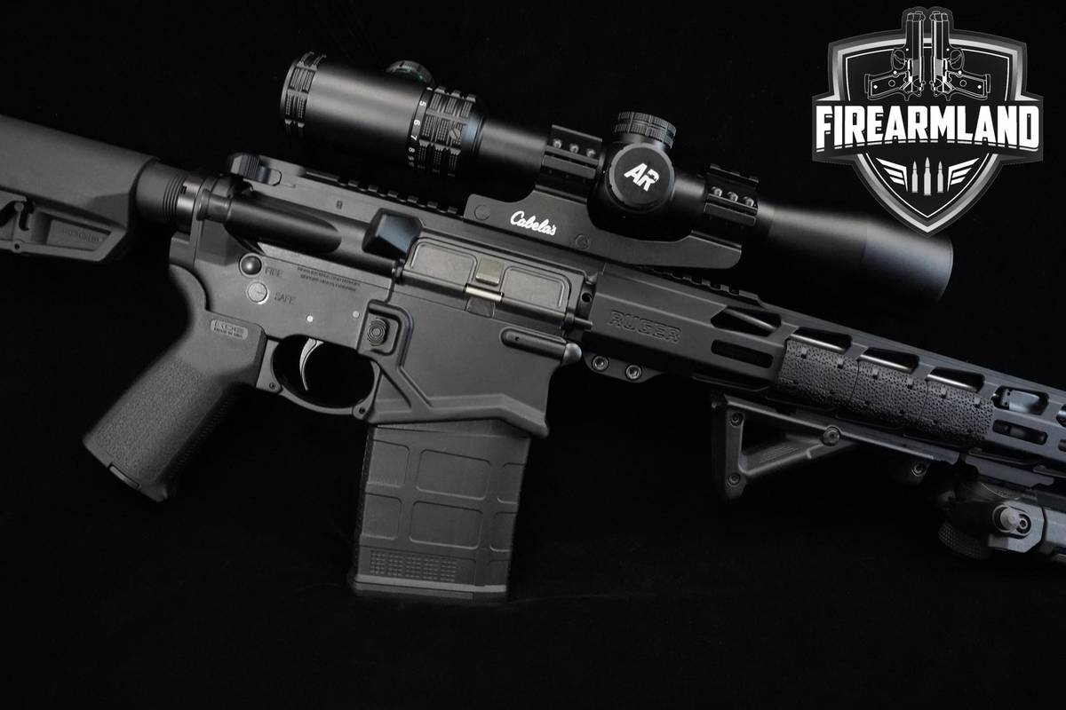 Ruger SFAR Modern Sporting Rifle 308 Win AR-10 AR10 AR Ruger 3 MAGS & OPTIC