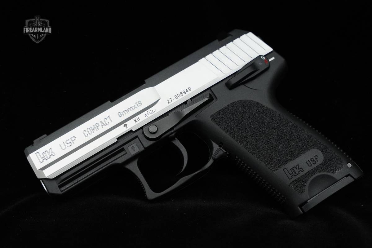 HK USP Compact 9mm Pistol HK Compact USP EDC Tactical 9 mm Heckler Koch H&K