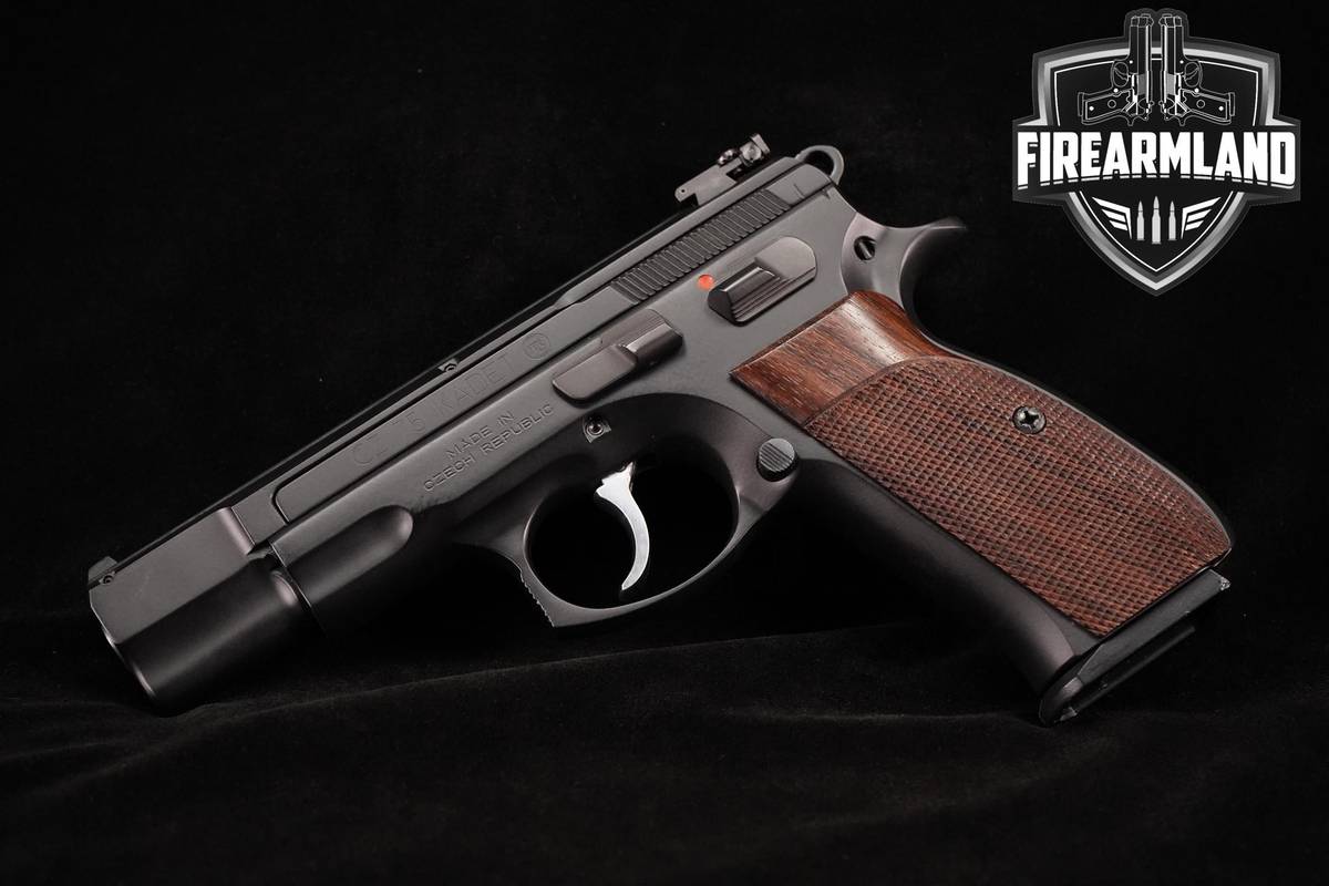 2004 CZ 75 Kadet 22LR 4.5" Black Polycoat CZ75 DA/SA