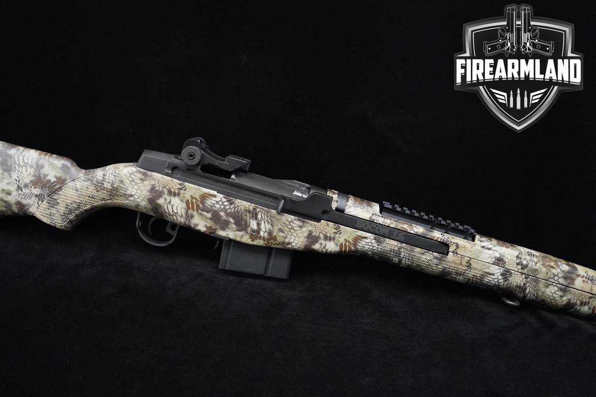 Springfield Armory M1A SOCOM 16 308 Win 16.25" Springfield KRYPTEK M1A M1-A
