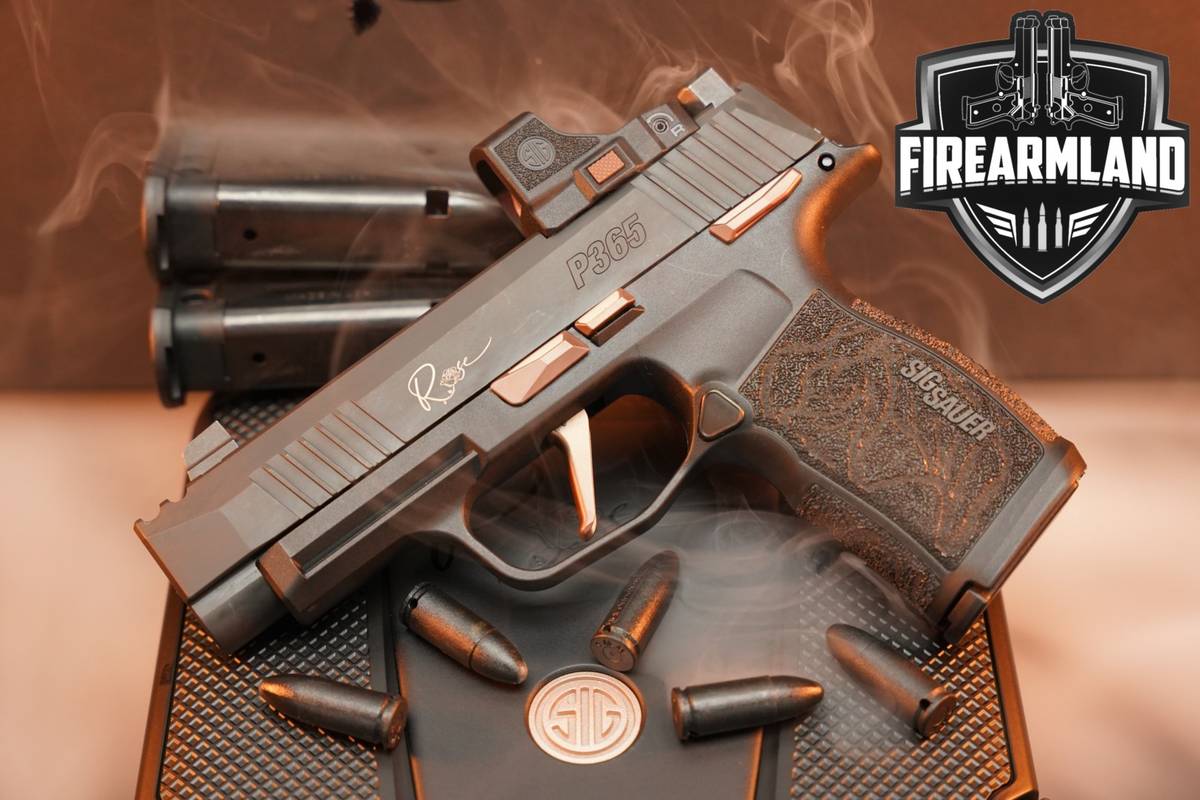 Sig Sauer P365-XL COMP ROSE MS 9mm 3.1" P 365 ++3 MAGS, ROMEO RS OPTICS