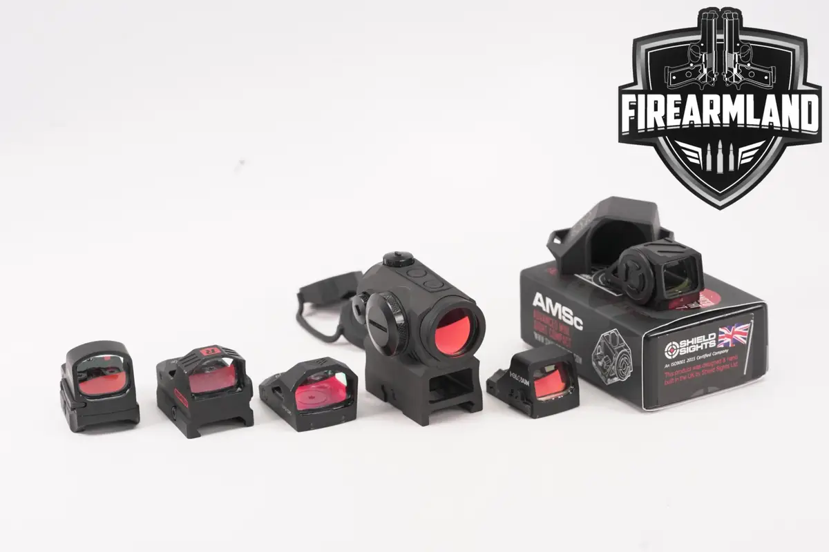 SIX RED DOT SIGHT 6 Freyachi Redfield Swampfox Shield Holosun Sig Sauer RDS