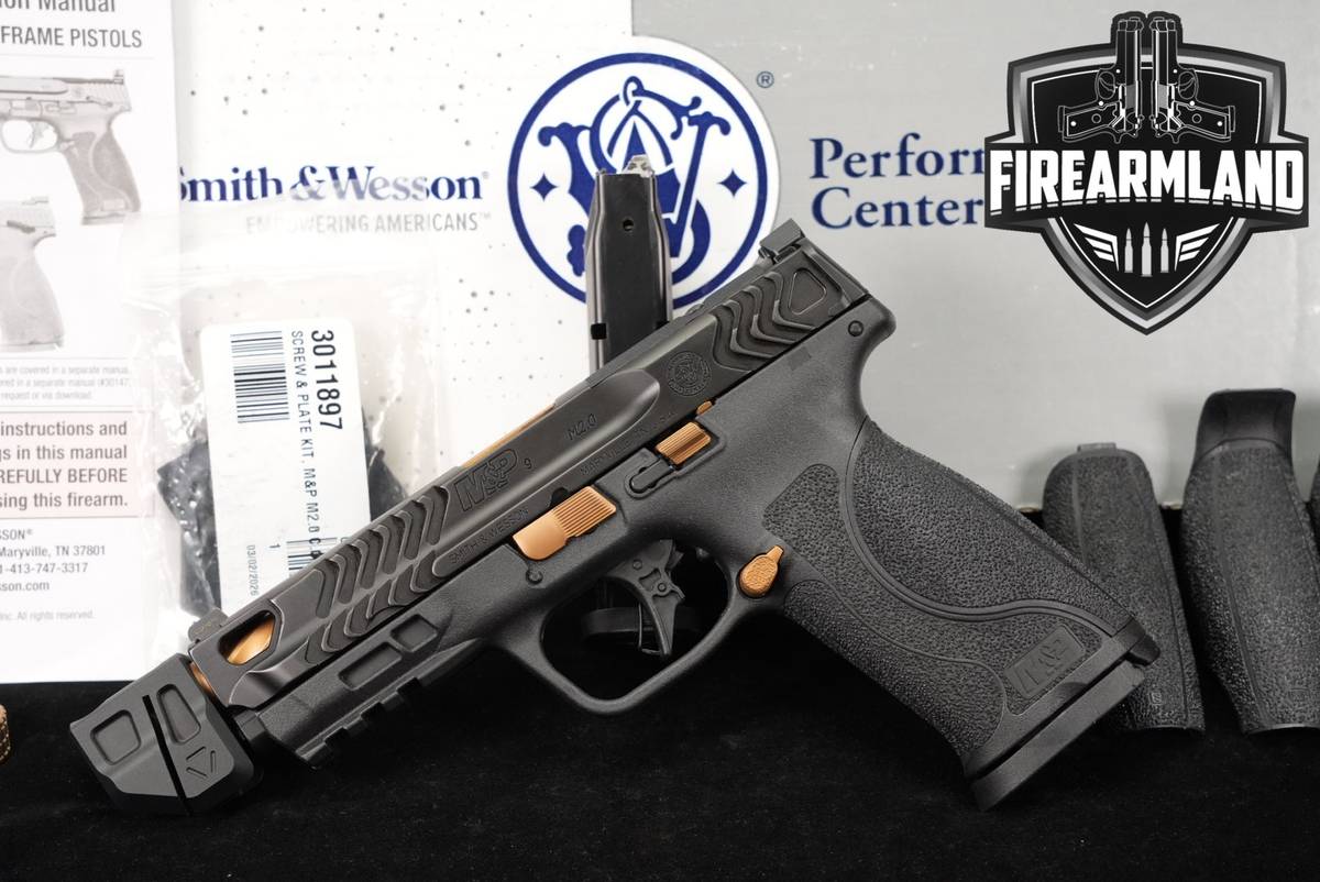 Smith & Wesson M&P9 M2.0 PC COMP NTS S&W OR 9mm Copper TALO M&P-9 +2 MAGS