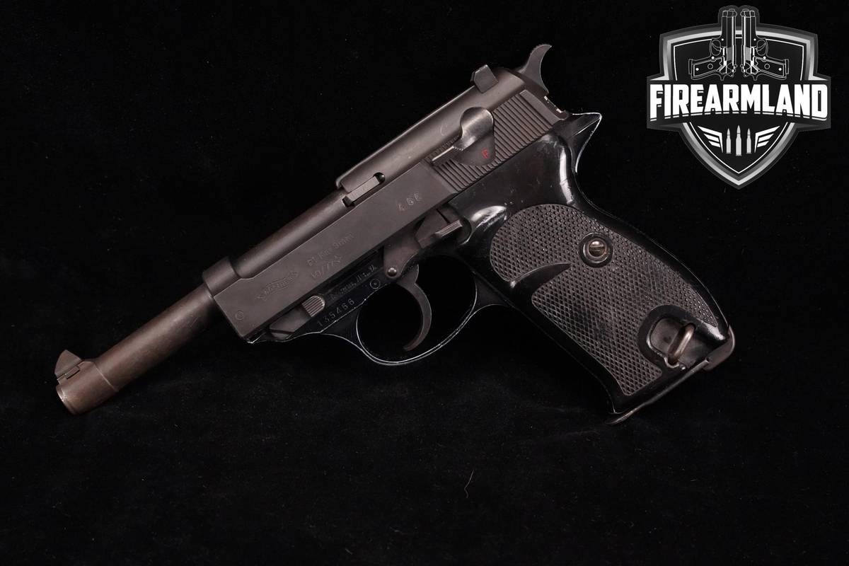 1977 WEST GERMAN Walther P1 9mm 4.9" Blued/Parkerized +2 MAGS