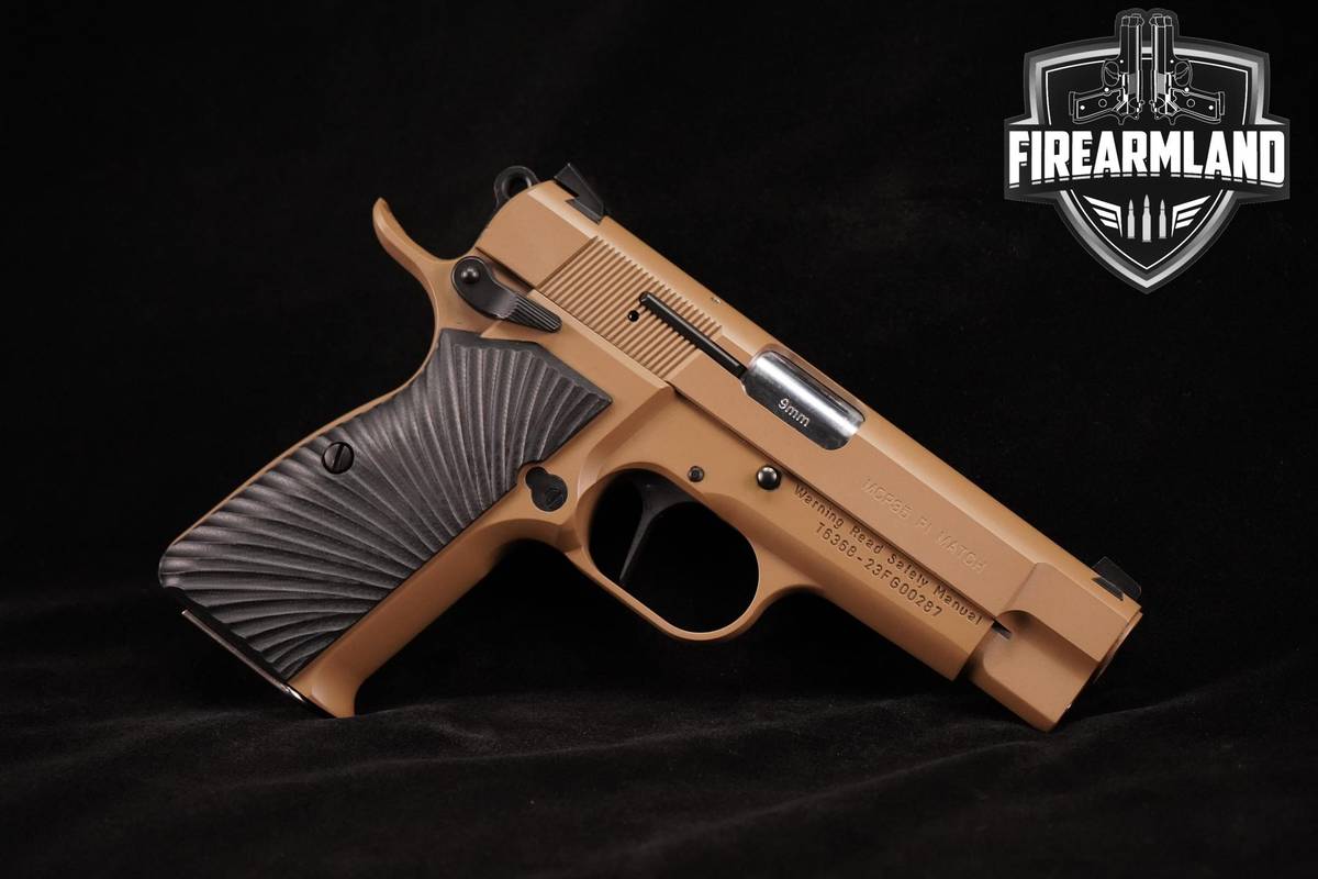 Girsan MCP35 PI MATCH 9mm 3.88" Dark Earth Hi Power MC P35