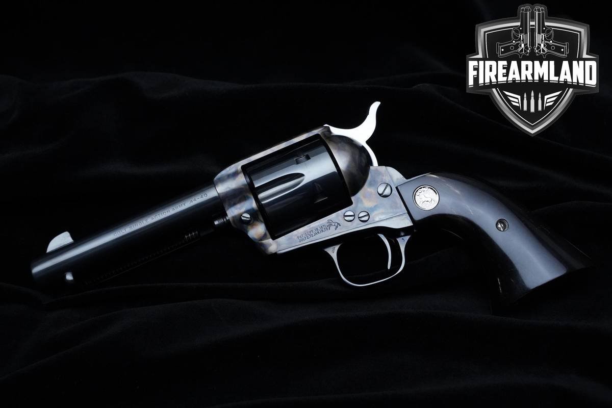 LIKE-NEW Colt Single Action Army 44-40 Win 4.75" Blued Colt SAA 1997