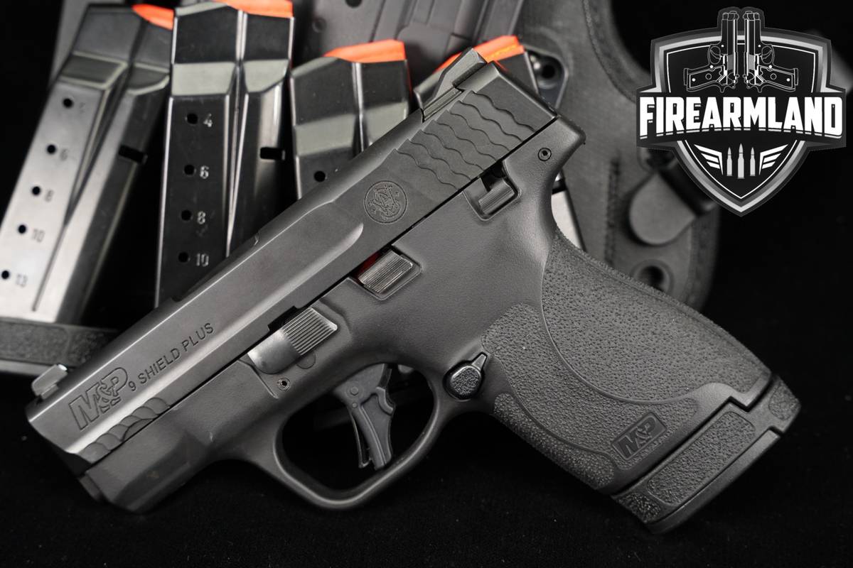 Smith & Wesson M&P9 Shield Plus S&W M&P 9-mm +5 MAGS, HOLSTER