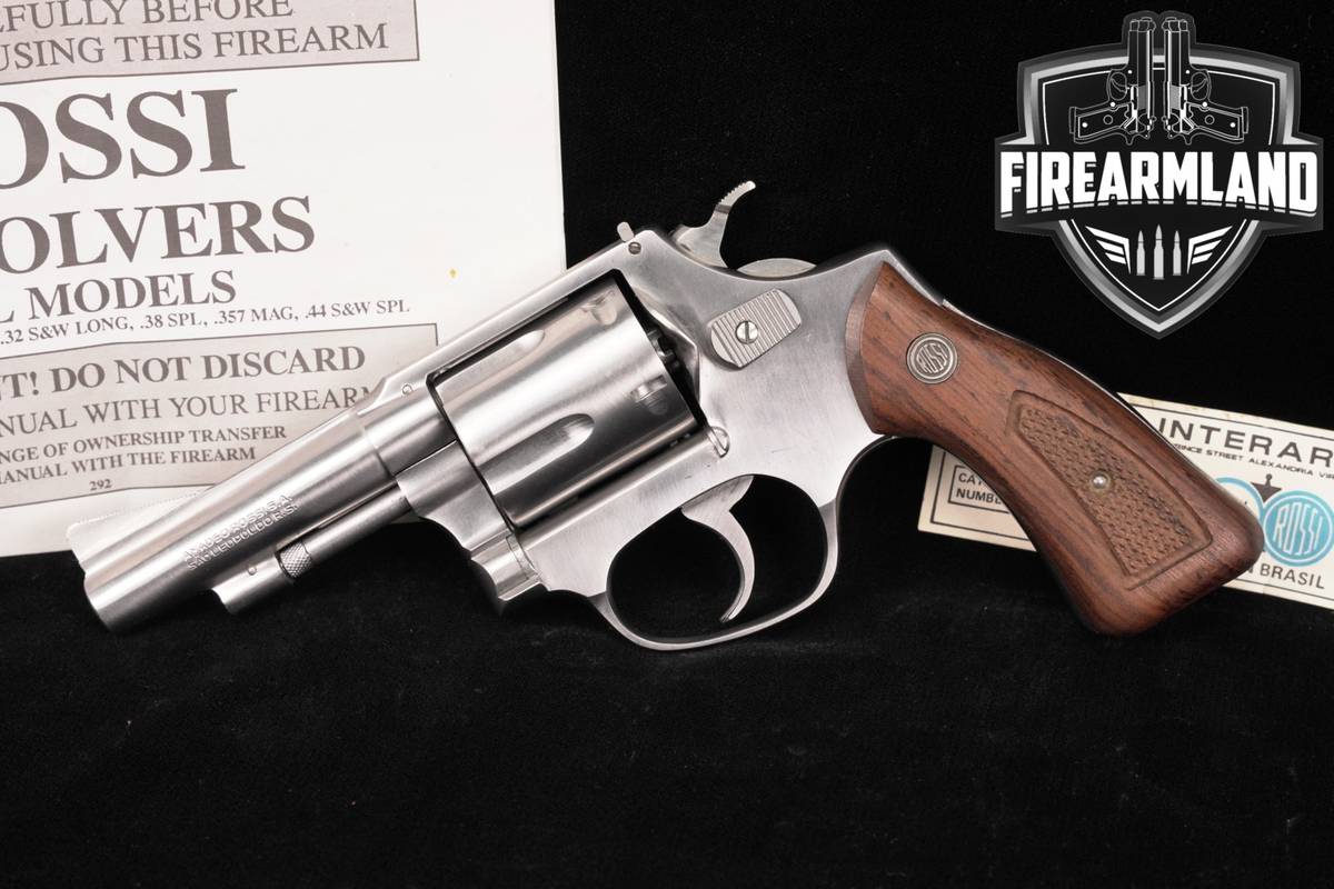 Rossi Model 88 38 Special 3" Stainless DA/SA M88 Interarms PINNED