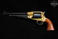 F.lli Pietta 1858 Remington Brass Frame, CVA Import Marked .44 Brass & Blued in Fair Condition Image 5