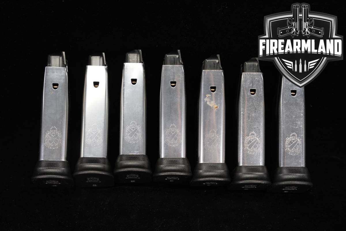 SEVEN (7) Springfield Armory XD-M Compact 9 Round Magazine .45 ACP XDM Mags