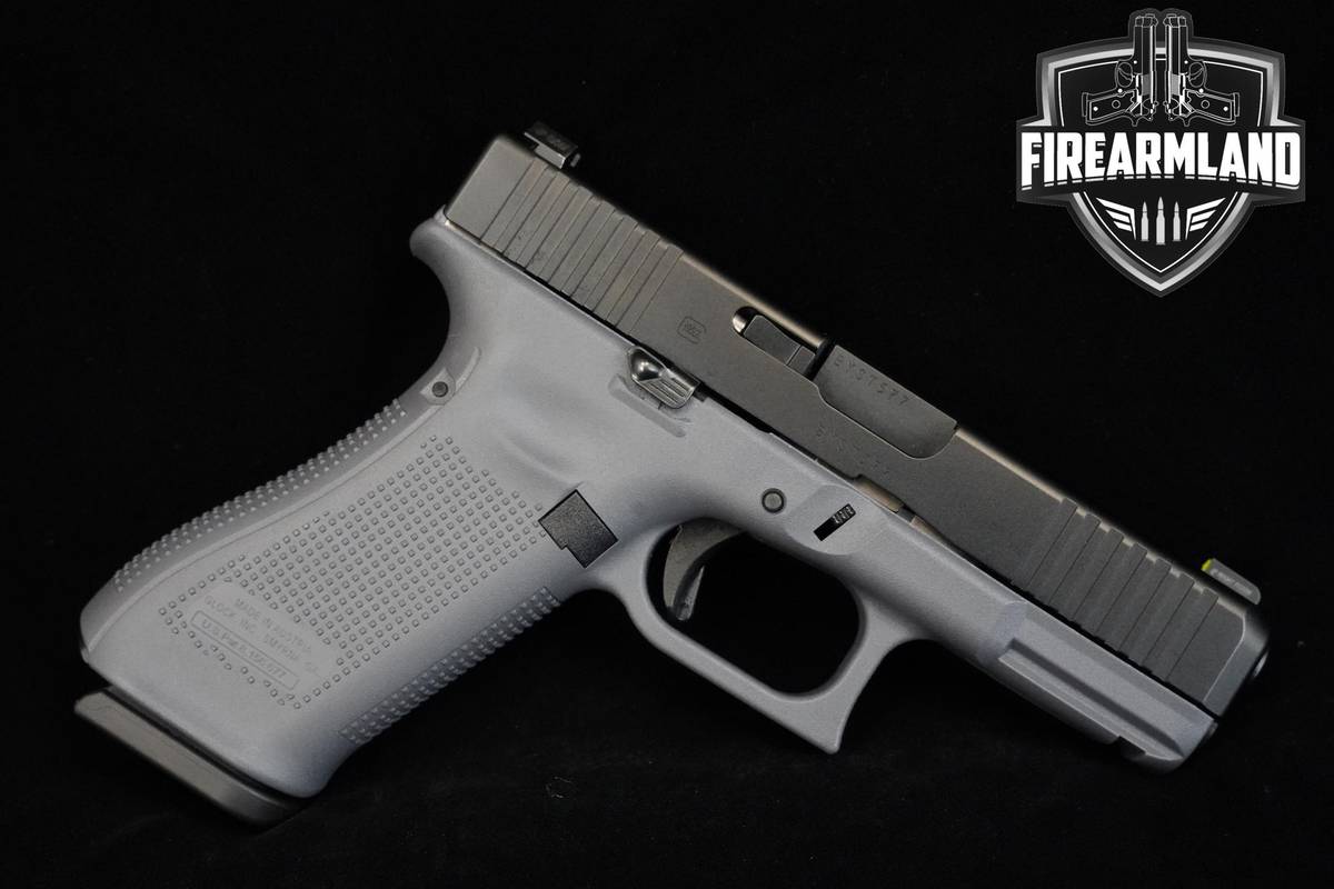 Glock 45 Grey Frame Crossover 9mm Two-Tone Glock-45 G45 G-45 GF +ORIG CASE