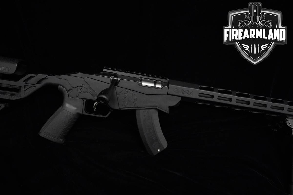 Ruger Precision Rimfire 22 WMR 18" Black Hard Coat Anodized Ruger ORIG CASE