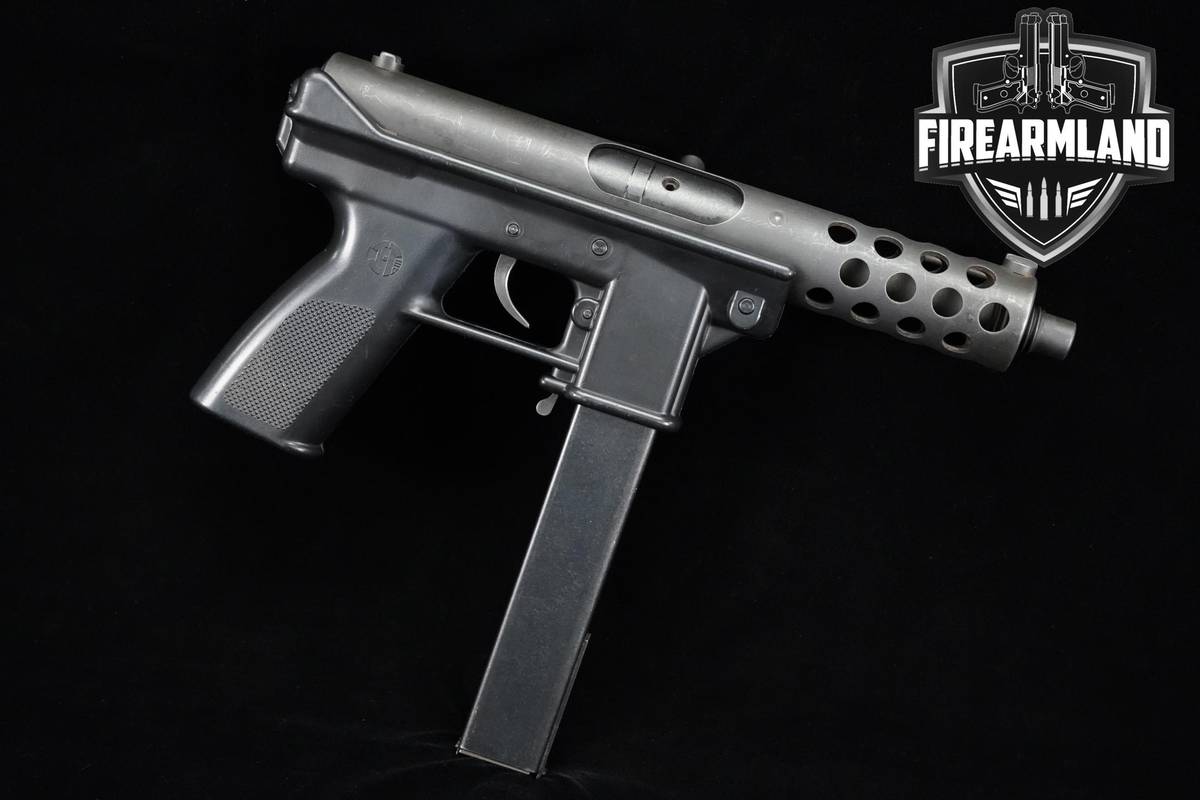 1987-1990 PRE-BAN Intratec MOD TEC-9 9mm 5" Two-Tone Black & Gray