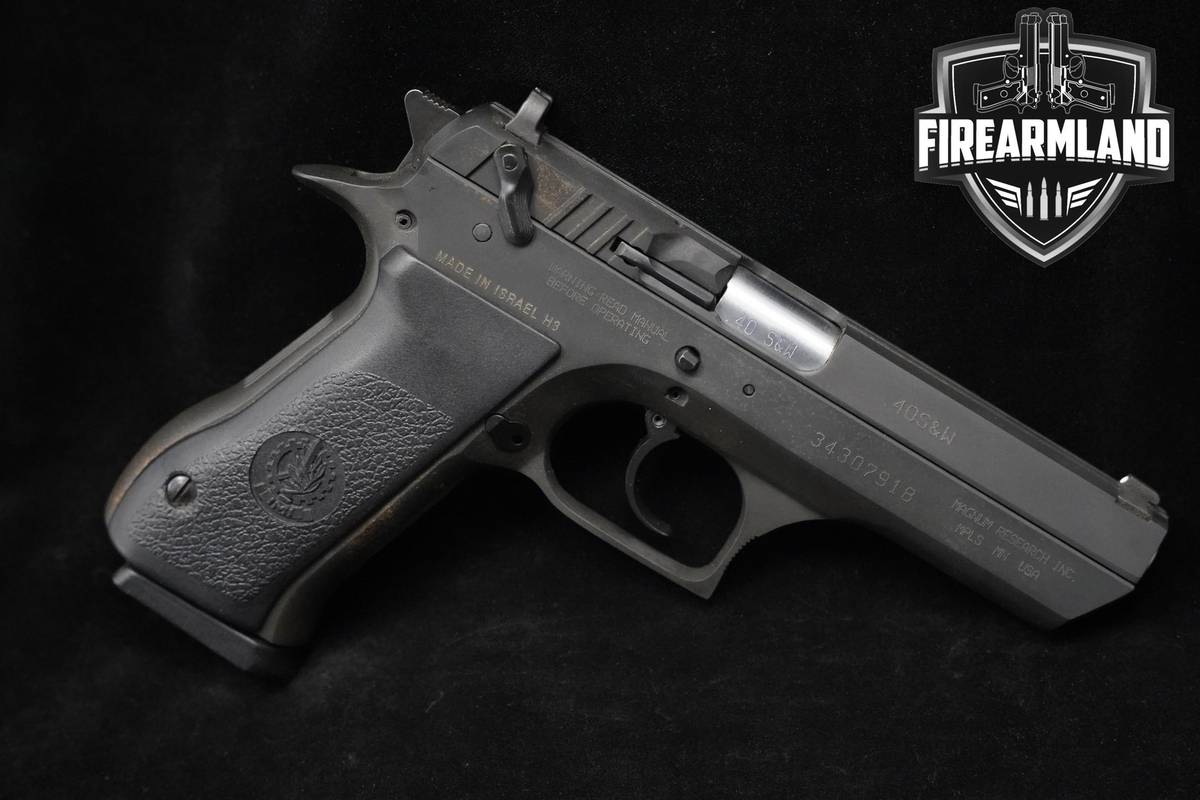 Israel Military Industries Desert Eagle 40 S&W 4.43" IMI Baby Eagle OG CASE