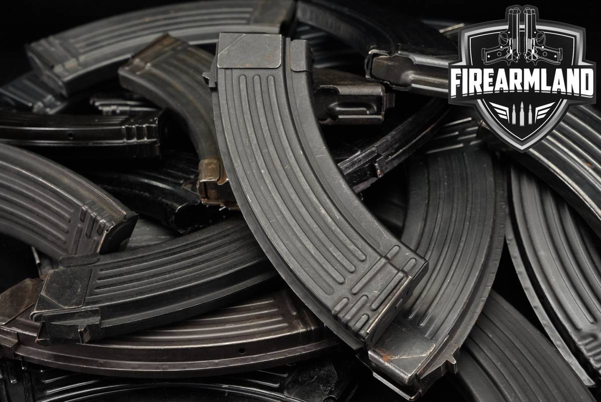 TWENTY-TWO (22) Steel AK-47 30 Round Magazines AK47 Mags