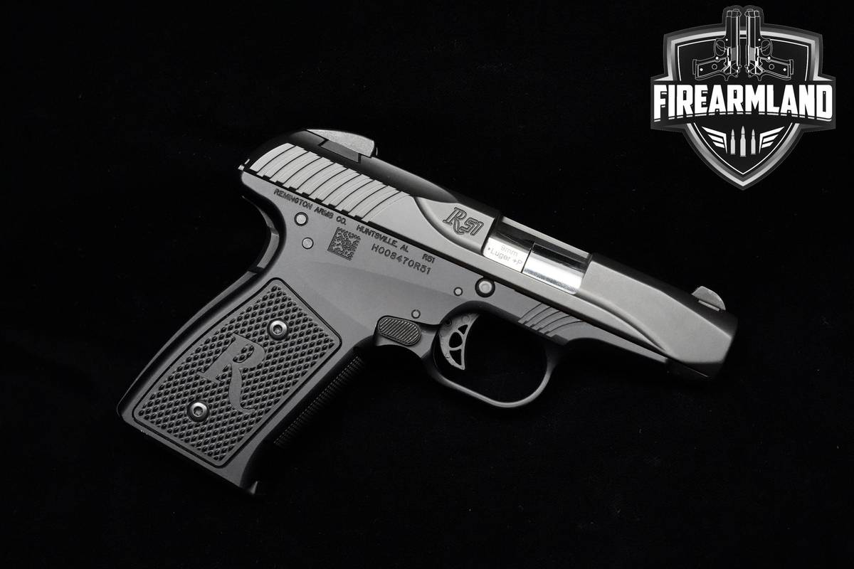 Remington R51 9mm Luger +P 3.4" Remington +3 MAGS & ORIG BOX