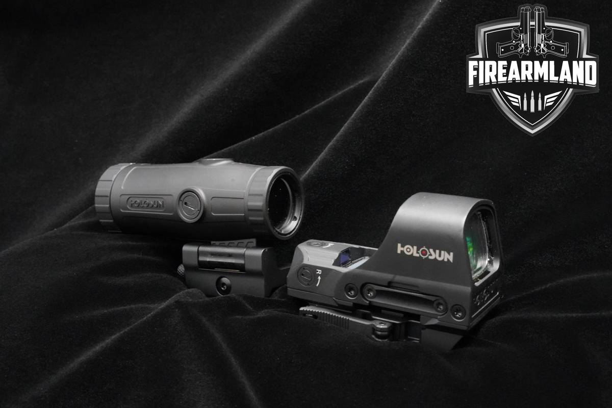 Holosun HS510C Circle Dot Sight w/HM3X Magnifier Combo Red Dot & Magnifier