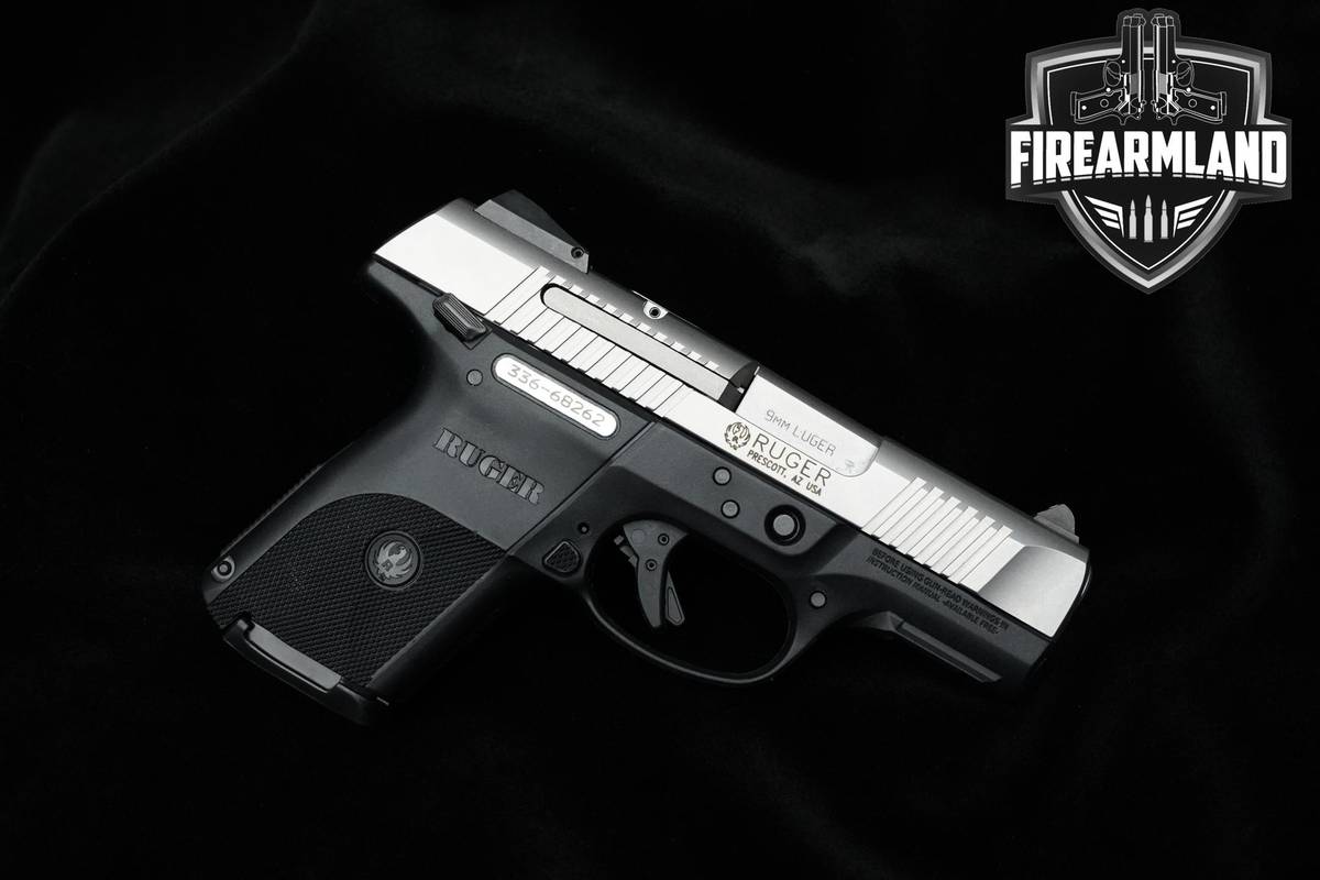 Ruger SR9C 9mm 3.5" Two-Tone SR9C Ruger SR9 +3 MAGS & ORIG BOX