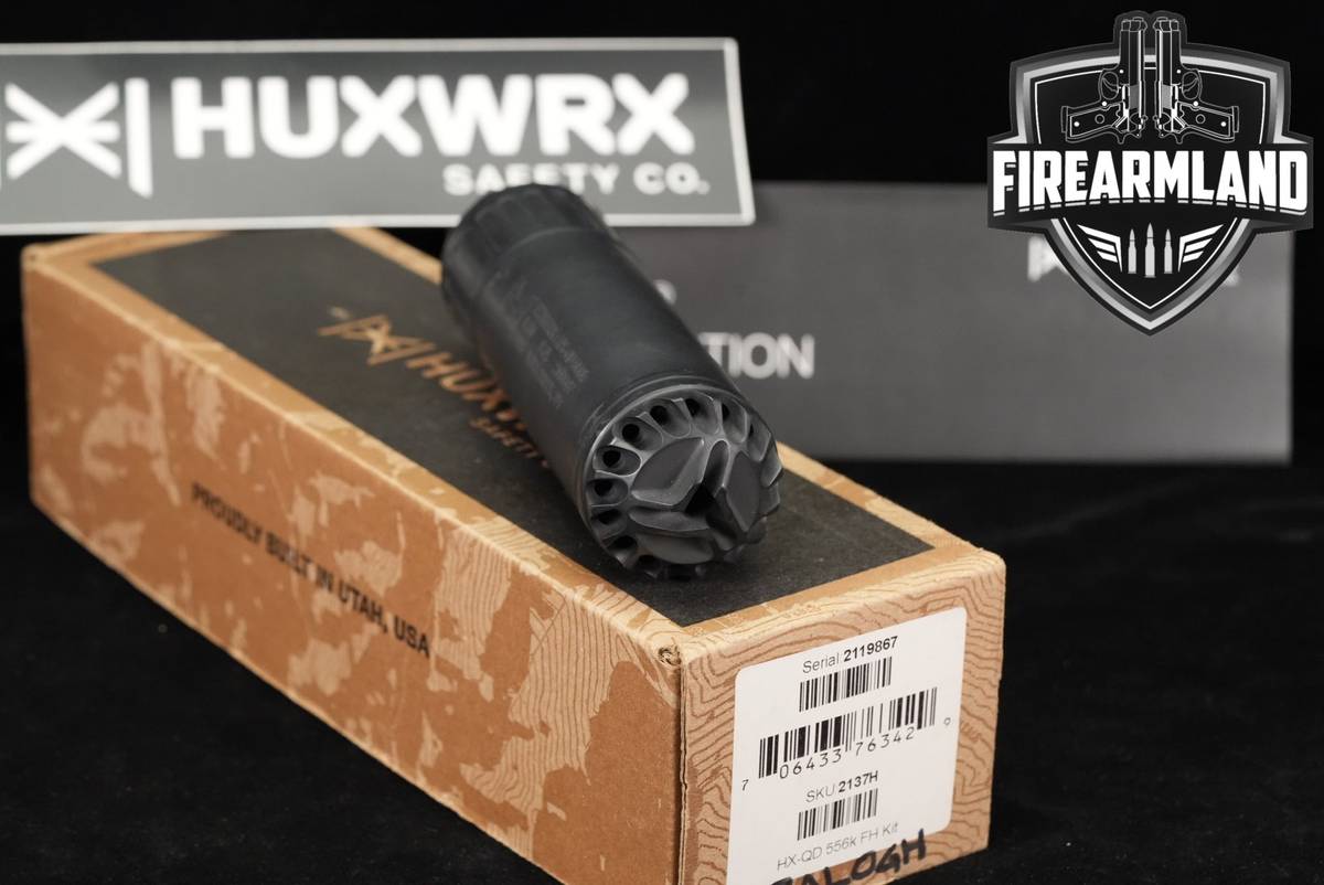 HuxWrx HX-QD 556K 5.56mm NATO 5.9" Suppressor HXQD Silencer