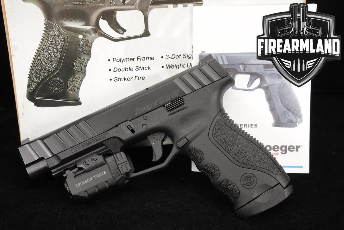 Stoeger Industries STR-9F 9mm 4.68" STR9F +ORIG BOX, CT LIGHT/LASER