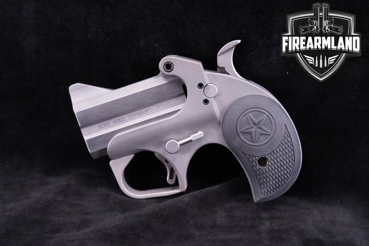 Bond Arms Roughneck 9mm/45 ACP 2.5 Matte Stainless +ORIG BOX & HOLSTER