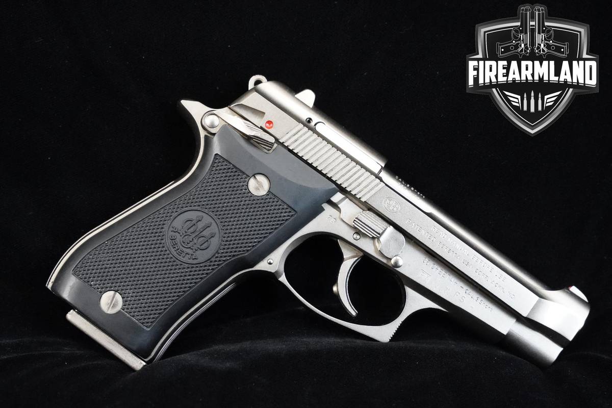 1999 Beretta 85 Cheetah 380 ACP 3.8" NICKEL PLATED Beretta-85 Cheetah +CASE