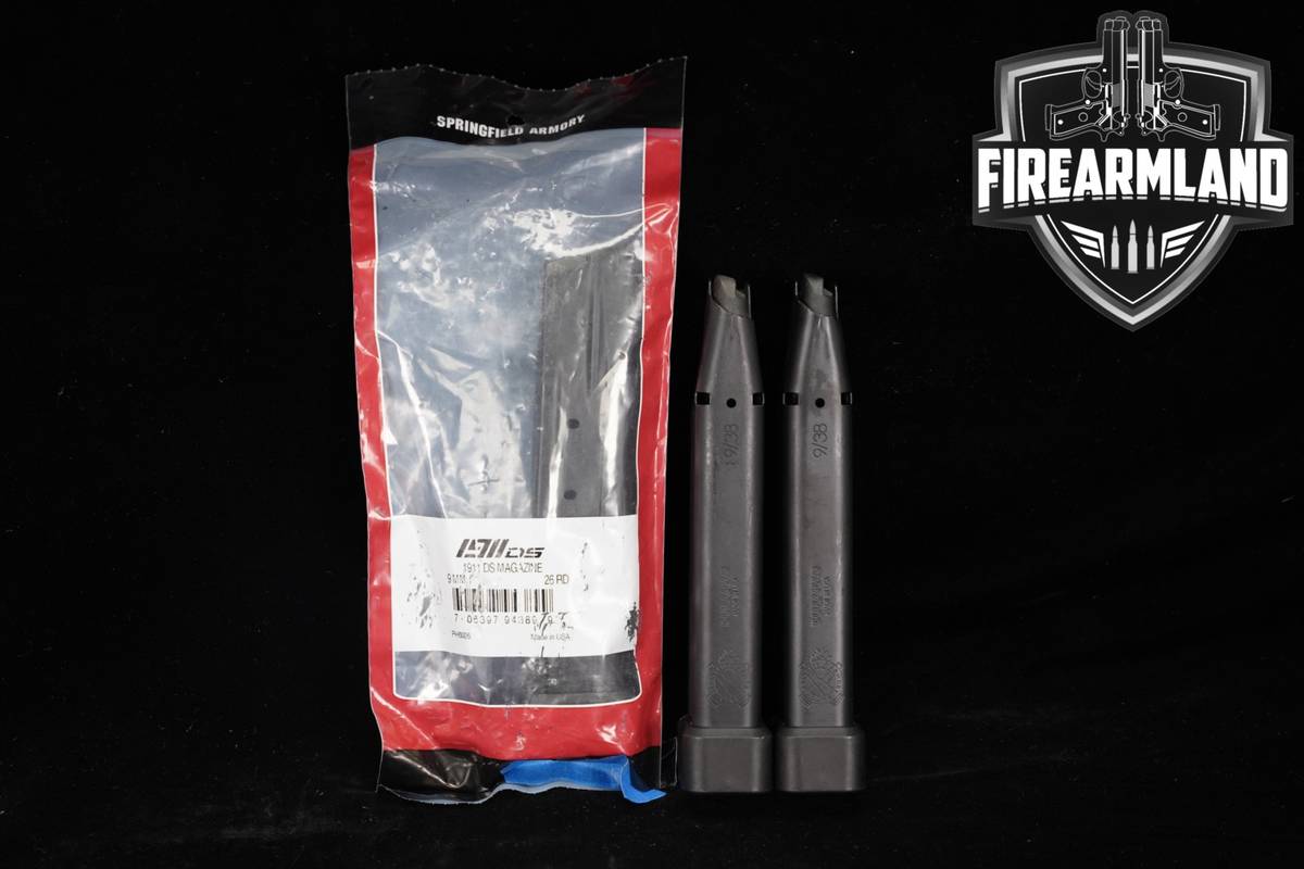 THREE (3) Springfield Armory Prodigy DS 1911 26-Rd Magazines 9mm Luger Mags