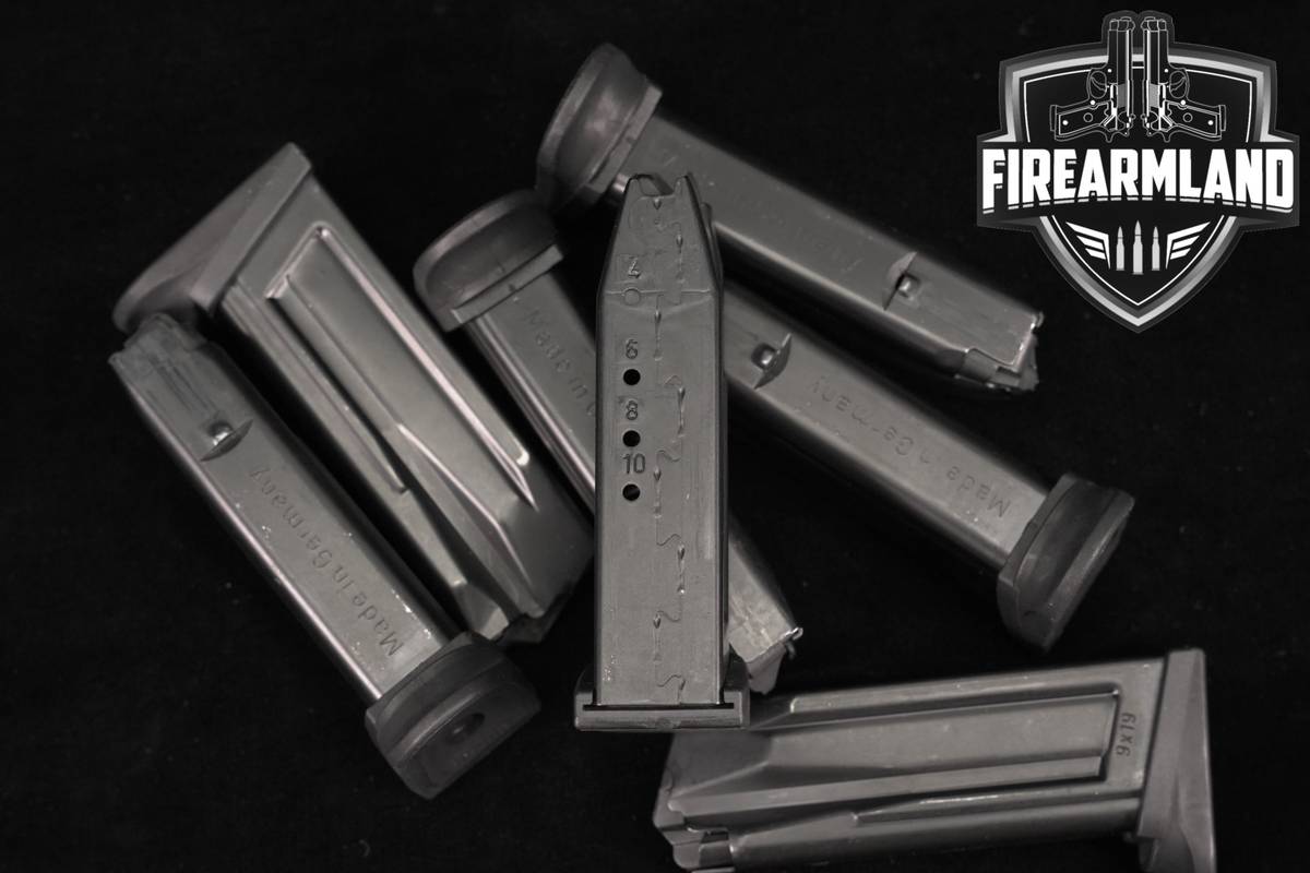 Heckler & Koch H&K SEVEN 7 P2000 SK 10 Rd Magazines 9mm Luger P2000SK Mags