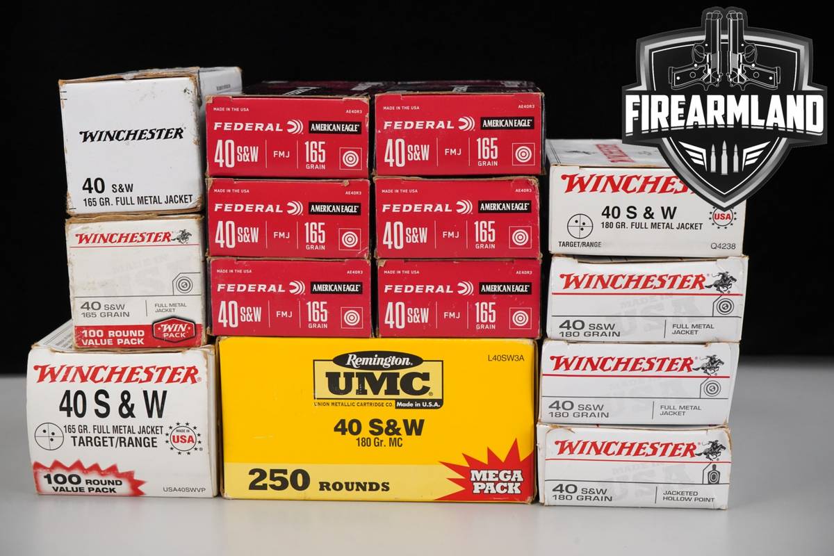 1050 RDS! 40 S&W Ammo 40S&W