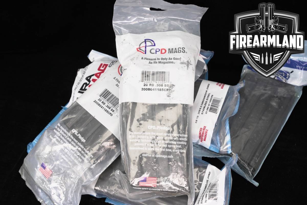 C Products Defense SEVEN 7 AR-10 20 Round Magazines 7.62x51 NATO AR10 Mags
