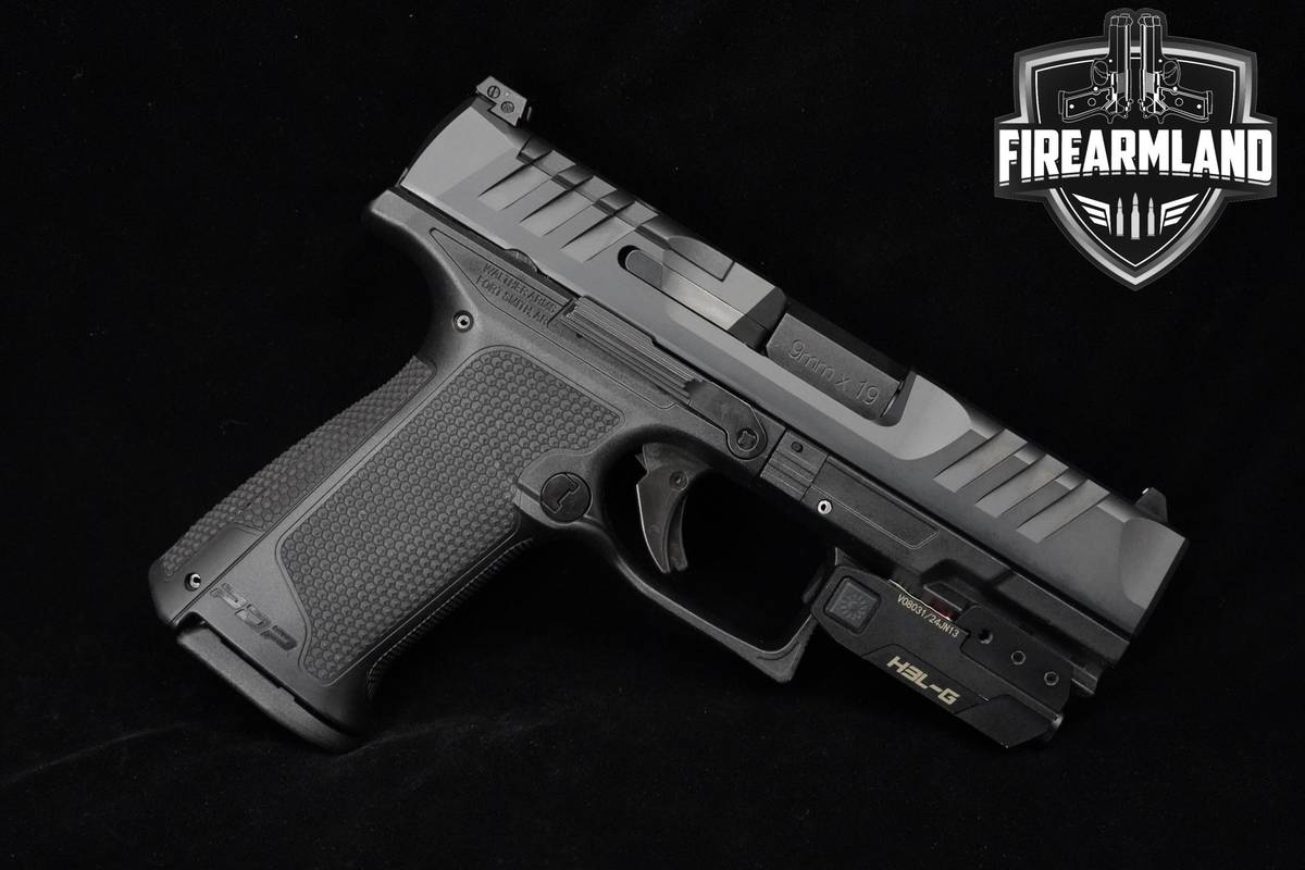 Walther PDP F-Series 9mm w/ Green Laser Walther-PDP +2 MAGS & ORIG CASE