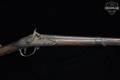 Unknown Percussion Musket Broken Wall Hanger Unknown Blued in Poor Condition Image 4